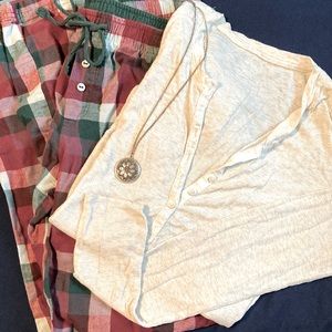 Heathered Oatmeal Henley